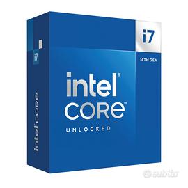 Intel Core i7 14700k unlocked BOXED 14 gen