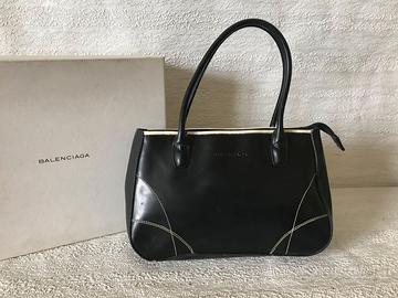 Borsa Balenciaga  donna nera a mano 