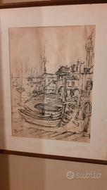 Quadro China su carta