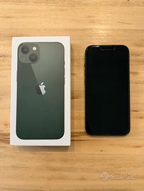 iPhone 13 128GB Verde 95% 🔋+ tante cover