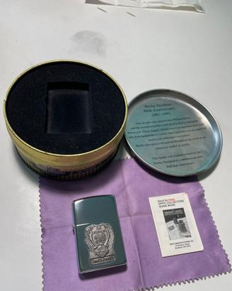 Zippo Reunion 90 anni Harley Davidson