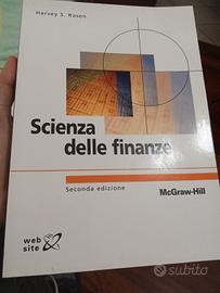 Testo universitario di scienza delle finanza