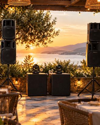 Noleggio impianto a/l musica live per eventi
