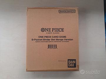 carte one piece  9-Pocket Binder Set Manga Vers