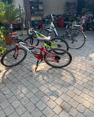 Lotto 3 Bici Usate (Vendibili anche singolarmente)