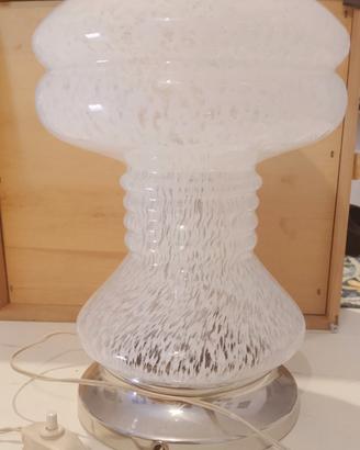 lampada fungo vetro murano
