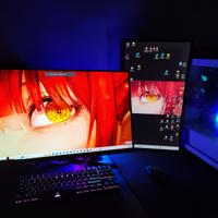 "PC+MONITOR rtx3060 ryzen 5700 32gb ram rgb m2 4.0