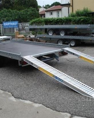 Rimorchio Tedesco porta merci 401x203 con rampe