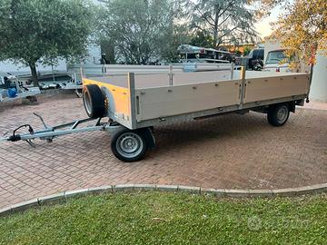 Rimorchio professionale con ralla