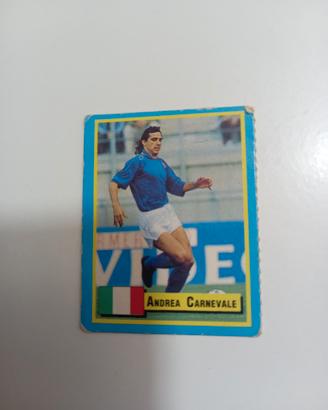 Figurina Rara Andrea Carnevale - Vallardi