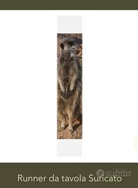 Runner da tavola suricato