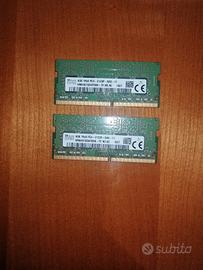 4+4Gb RAM portatile 1Rx8 PC4 2133P SA0 11