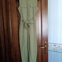 Tutina vestito verde della Benetton 