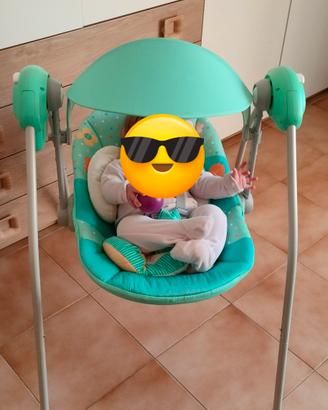 sdraietta CAM altalena elettrica, sonnolento baby