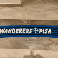 Sciarpa ultras wanderers Pisa curva nord '80 mau