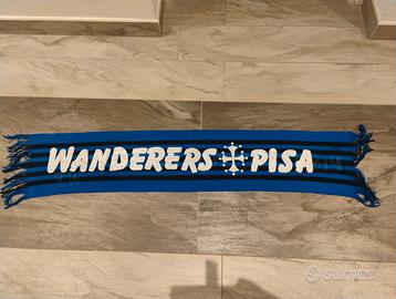 Sciarpa ultras wanderers Pisa curva nord '80 mau