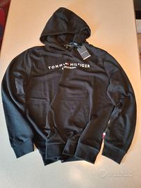 Tommy Hilfiger  Hoodie Black Logo nuova taglia M