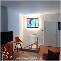 vetrate artistiche porta, finestra,muro divisorio 