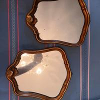 Coppia di specchi vintage