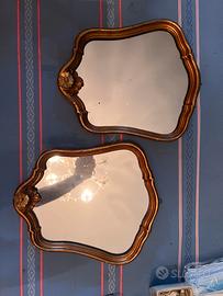 Coppia di specchi vintage
