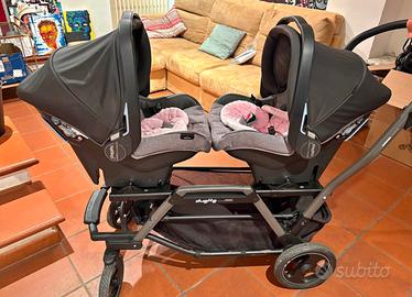 Trio gemellare pegperego
