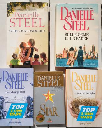 5 libri Danielle Steel 