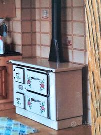 Stufa a legna vintage