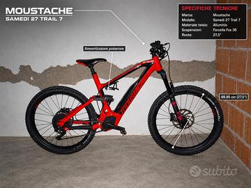 Bici Elettrica E-MTB Biammortizzata