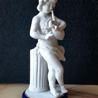Musicista napoletano-scultura in marmo Capodimonte