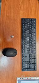 Tastiera + mouse WIRELESS per PC