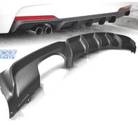 DIFFUSORE BMW F30 F31 LOOK M PERFORMANCE NERO OPAC