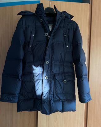 Piumino Moncler blu scuro