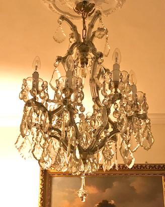 Coppia lampadari antichi