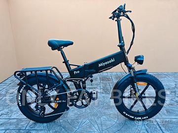 Bici elettrica fat biammortizzata nuova garanzia 