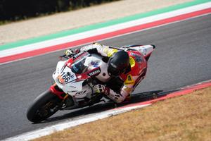 Yamaha R1 2015 Racing bike. Stock version