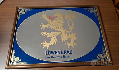 Specchio originale  birra Lowenbrau