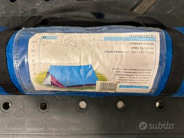 Tenda Canadese Minipack 2 Posti completa con sacca