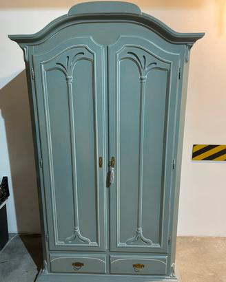Armadio stile provenzale - 2 ante con 2 cassetti