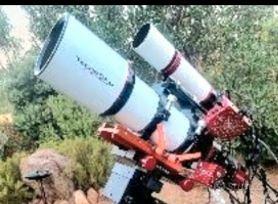 Set up astrofotografiTS AG 86 ED - ioptron GEM28