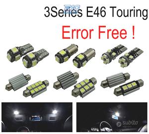 KIT 18 LAMPADE LED INTERNE BMW SERIE 3 E46 WAGON T