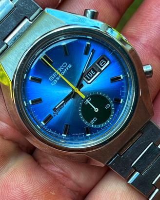 Seiko Speed timer sports 5 chrono ref 6139-8040