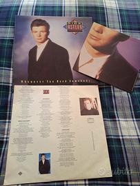 Rick Astley 33 giri in vinile