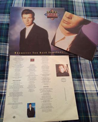 Rick Astley 33 giri in vinile