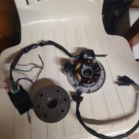 accensione volano e magnete e centralina yx 160