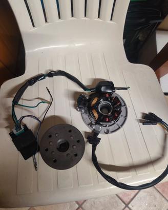 accensione volano e magnete e centralina yx 160