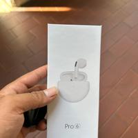 Cuffie Bluetooth TWS Pro 6 nuove