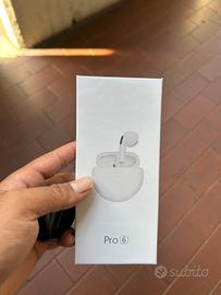 Cuffie Bluetooth TWS Pro 6 nuove