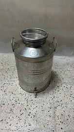 Fusto olio acciaio inox