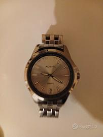 orologio da polso in acciaio