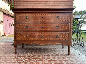 Comò meta ‘700 noce